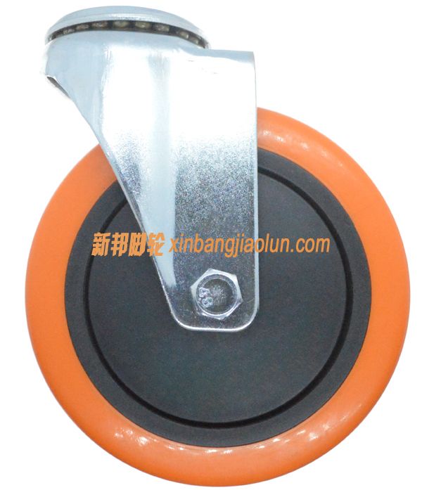 5寸孔頂橙色pu